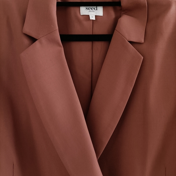 Seed Heritage - wool blend blazer (14) - Picture 3 of 8